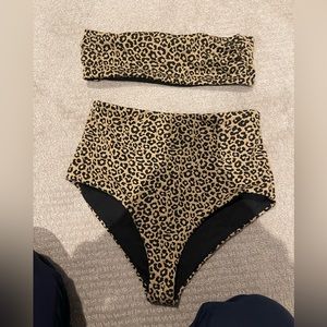Mara Hoffman Cheetah Bikini